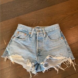 Levi’s 501 Original Medium Wash Jean Shorts